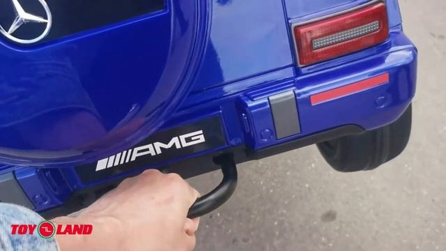 Детский электромобиль Mercedes Benz G 63 (BBH-0003, Toyland) смотреть онлайн
