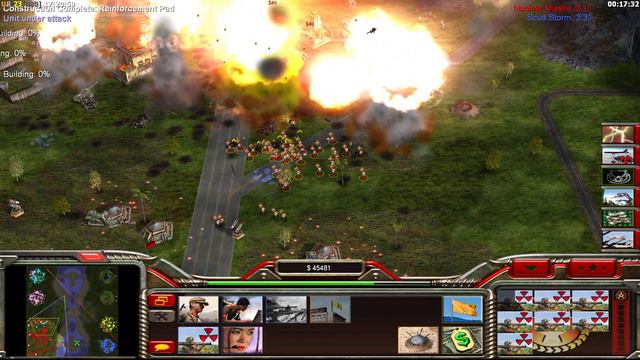Generals Zero Hour mod armageddon. Nuclear apocalypse! Nuke general vs 7 GLA. смотреть онлайн