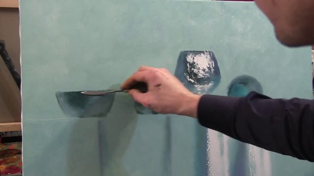 Мастер-класс живописи Южакова "Натюрморт в фольге " смотреть онлайн