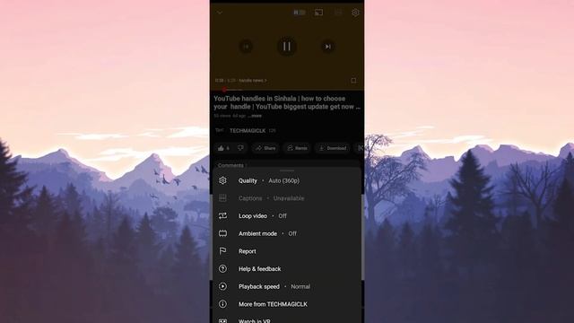 How to enable ambient mode in YouTube and new update details | in sinhala | 2022 new | #youtube смотреть онлайн