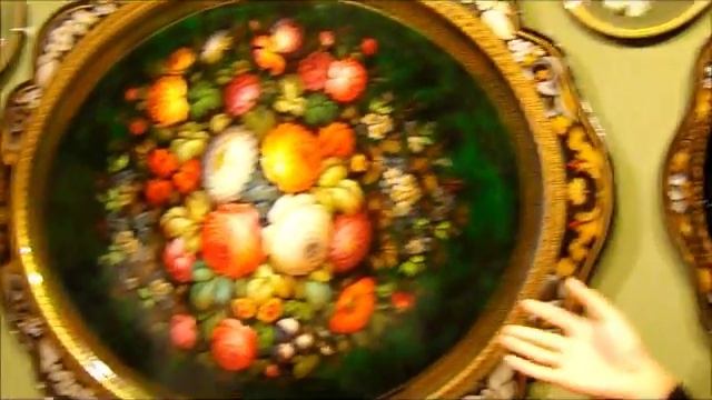 О том, как в Жостово подносы "вспыхивают"... смотреть онлайн