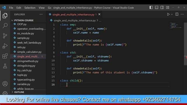 ? Python's Inheritance Demystified: Single vs. Multiple Inheritance Explained! ?? # 39 ?? #Python смотреть онлайн