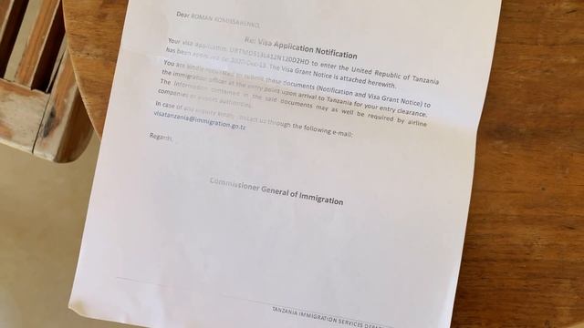 Виза в Танзанию: электронная или обычная? смотреть онлайн