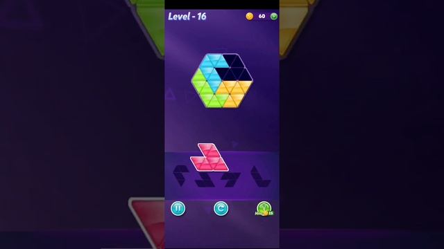 Block triangle puzzle - Tangram android gameplay смотреть онлайн