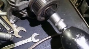 Замена обгонной муфты генератора DENSO КИА Спортейдж/ Хюндай Тюксон