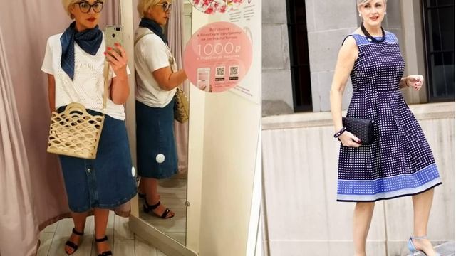 СОВРЕМЕННЫЙ ❤️СТИЛЬ ДЛЯ ЖЕНЩИН❤️ 50 60 ЛЕТ❤️ КАК ВЫГЛЯДЕТЬ МОДНО И СО ВКУСОМ. смотреть онлайн