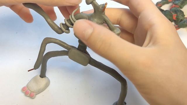 ?Фнаф 2 Лепим аниматроника мангл из пластилина | Five nights at Freddy ' 2 смотреть онлайн