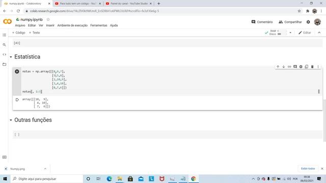 Aprendendo Numpy (Parte 2) - Python смотреть онлайн