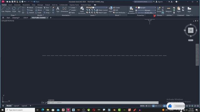 #15 | How to Draw Dotted Line, Hidden Line in AutoCAD | How to fix Line type not visible In AutoCAD смотреть онлайн