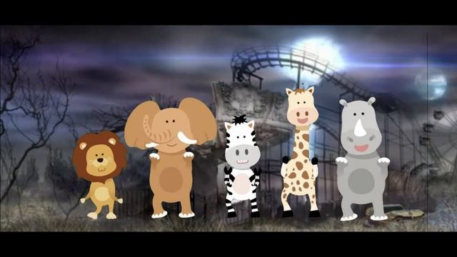 Танцующие звери. Веселый мультик про танцующих зверят. Кантри. смотреть онлайн