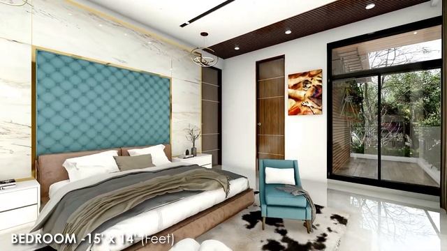 Modern Bedroom Interior 15x14 feet Walkthrough #bedroomdesign #interiordesign #bedroom #bedroomdeco смотреть онлайн