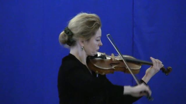 И С Бах Adagio и Fugue из Сонаты для скрипки соло - Святослава Семчук смотреть онлайн