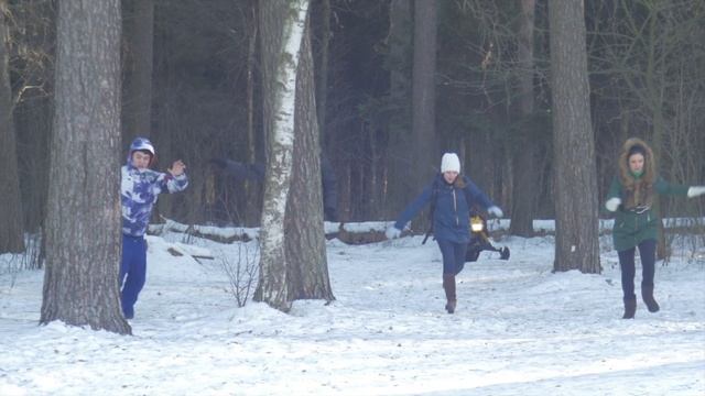 Йети погоня на снегоходе Irbis