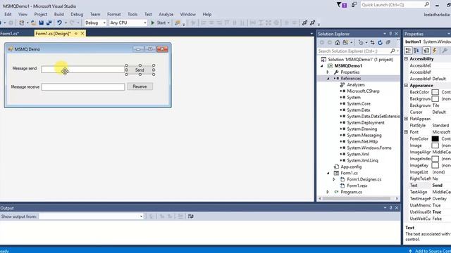 MSMQ .Net C# tutorial -2 смотреть онлайн