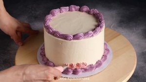 ВИНТАЖНЫЙ ТОРТ/ Украшение тортов кремом/ Декор торта/ Кремовый ДЕКОР