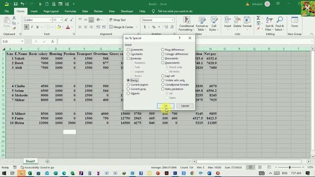How to Delete Blank Rows in Excel | Microsoft Excel смотреть онлайн