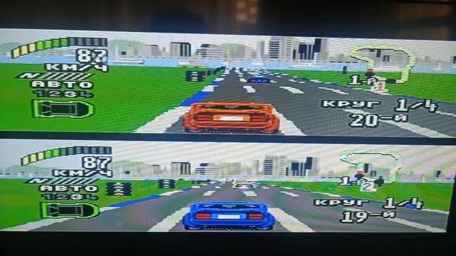 Обзор игры TOPGEAR 2 на приставке SEGA