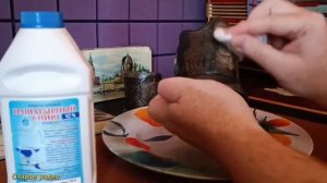 КАК ЧИСТИТЬ ПОДСТАКАННИКИ #обзор #чистка #антиквариат #винтаж #барахолка