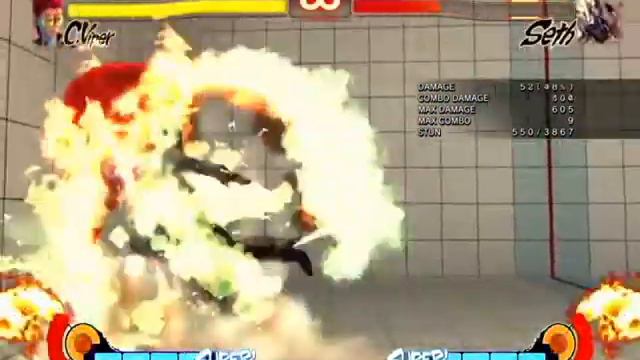 Street Fighter 4 C. Viper Combo 4 смотреть онлайн