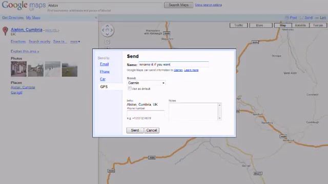 Google Maps to the Garmin Edge 705 смотреть онлайн