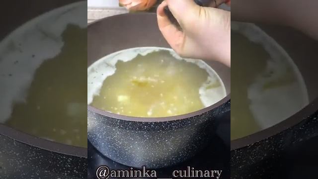 СУП С СЫРНЫМИ ШАРИКАМИ