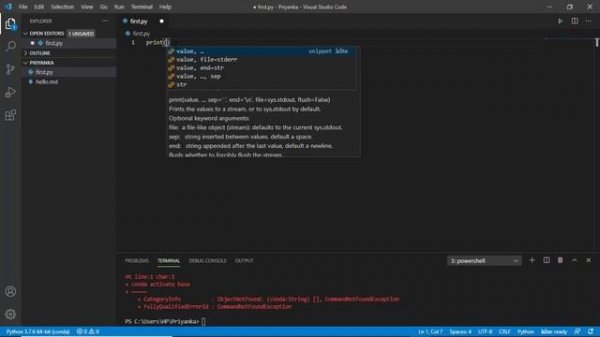 How to Make Directory in Visual Studio Code | Visual Studio Python | Machine Mantra