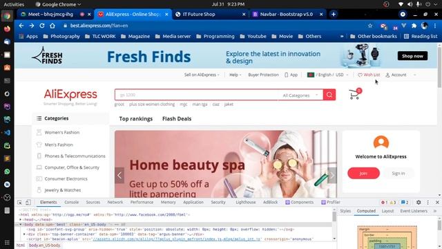 Web Design With Bootstrap 5 | Class - 27 | eCommerce Site Design Like Aliexpress смотреть онлайн