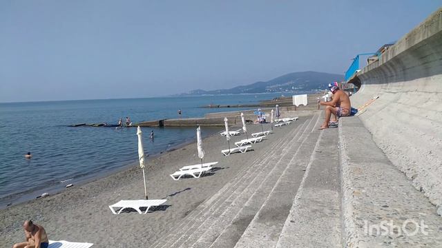 Самое чистое и спокойное море в День знаний. Адлер 01.09.2022 смотреть онлайн