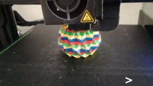 Печать несколькими цветами на 3D принтере с боуден-экструдером