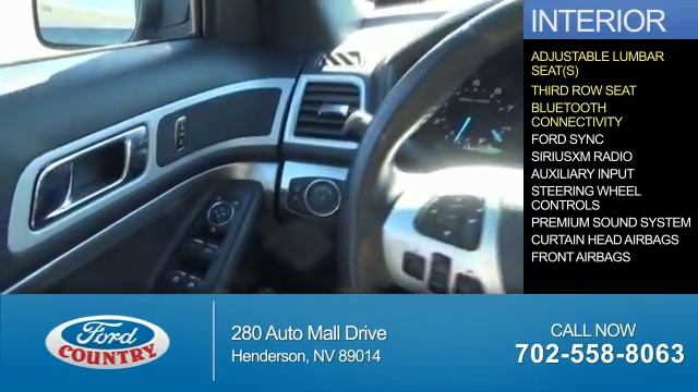 2014 Ford Explorer X4330 - Henderson NV смотреть онлайн