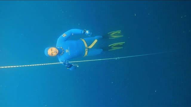 Тренировки по фридайвингу в открытом море