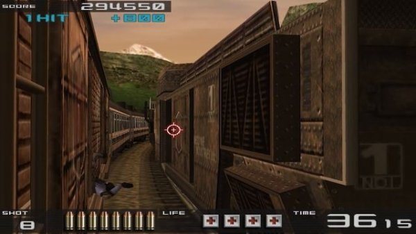 Time Crisis 2 - Full Playthrough on PCSX2 1.6.0 Playstation 2 Emulator (Setting in Description)