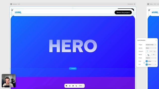 Create a Floating Navigation that Appears on Scroll in Framer смотреть онлайн
