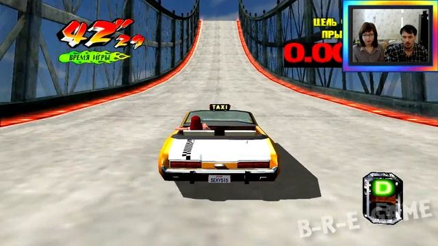 Crazy Taxi 3 High roller прохождение│СУПЕР-ПРЫЖОК│А1 СУПЕР X смотреть онлайн