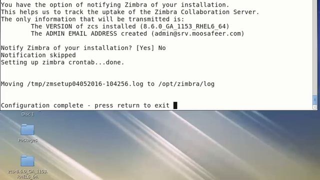 Zimbra Mail Server RedHat 6 смотреть онлайн