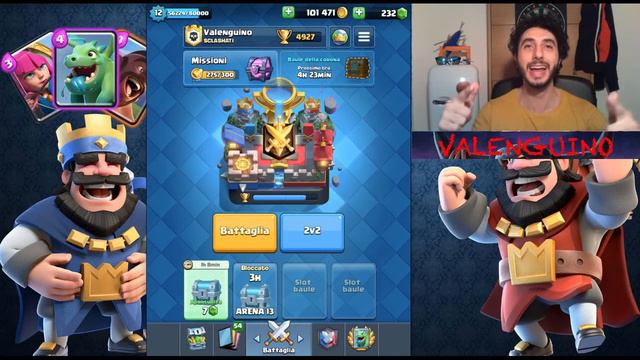 ROAD TO 5000 TROFEI - Clash Royale - #03 - LA SCALATA DI VALENGUINO смотреть онлайн