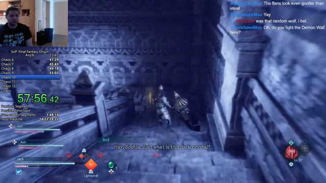 Stranger of Paradise: Final Fantasy Origin 1:51:37 Speedrun Any% смотреть онлайн