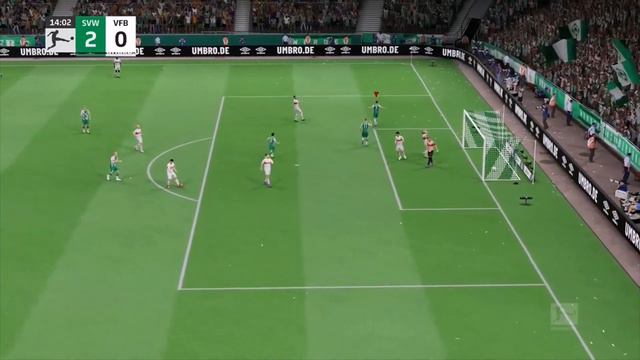 Fifa 23 Werder Bremen Fifa vs Original Goal Song Tormusik смотреть онлайн