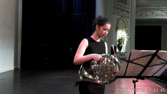 Horn Concerto No. 1; Richard Strauss - Performed by Meredith Summa смотреть онлайн