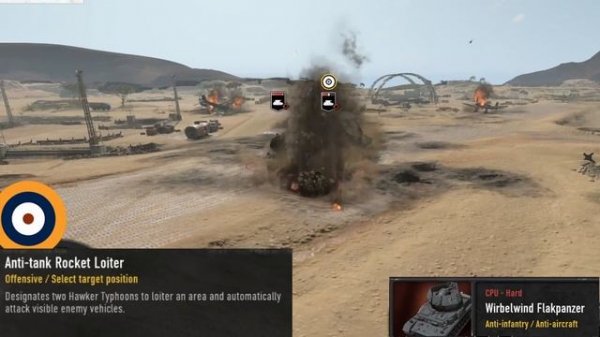 Wirbelwind vs Allies (Strafes & Loiters) | Unit Test | Company of Heroes