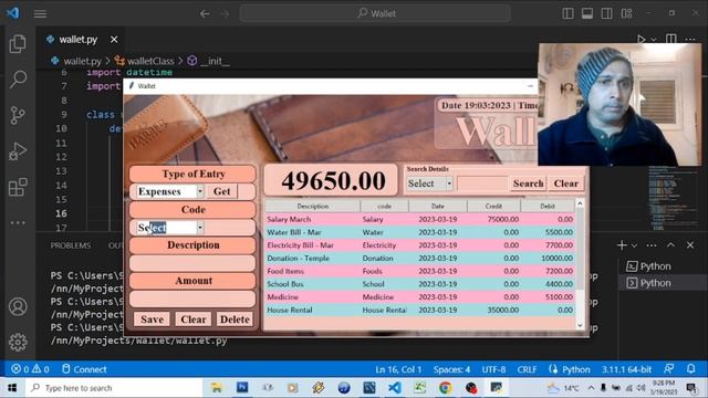 How to make a Wallet App in Python - Demonstration - Sinhala Description смотреть онлайн