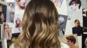 окрашивание омбре на темные волосы