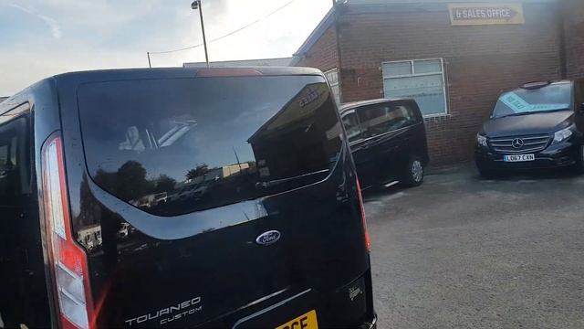 FORD TRANSIT CUSTOM TOURNEO TITANUIM MINIBUS AUTOMATIC 2019 19 REG LOW MLG 9 SEATER SK56PH смотреть онлайн