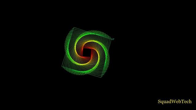 Spiral Rainbow | python pycharm turtle design | programming beautiful design| squad web tech смотреть онлайн