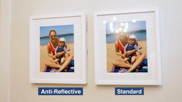 Anti-Reflective and Standard Glass: Side by Side Comparison смотреть онлайн