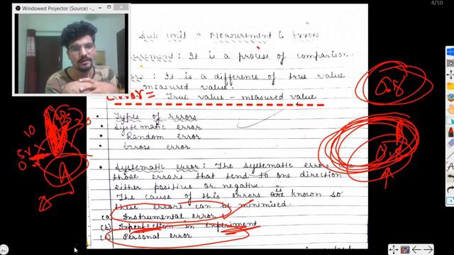 L-02 Systematic error Random Error Gross Error Physics Class 11th смотреть онлайн