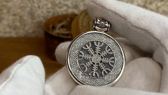 Оберег Алатырь и Шлем ужаса. Серебро смотреть онлайн