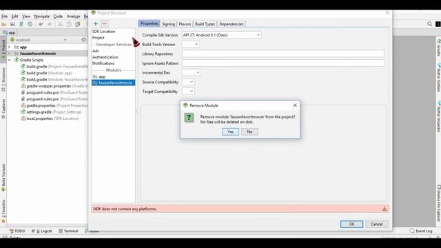 How To Delete a Modul in Android Studio || Tutorial Indonesia 2018 смотреть онлайн