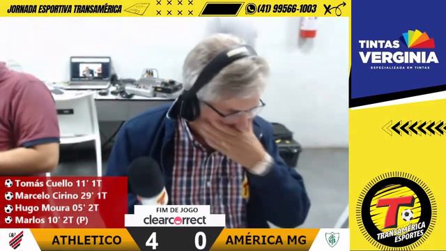 O soluço do Fernando Gomes | Rádio Transamérica Curitiba 28/03/2022 смотреть онлайн