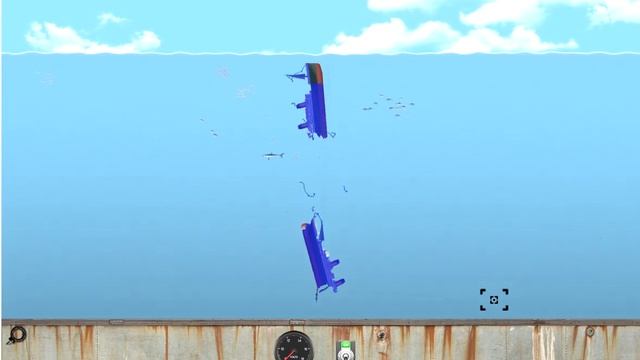 R.M.S Titanic cut in half in Floating Sandbox смотреть онлайн